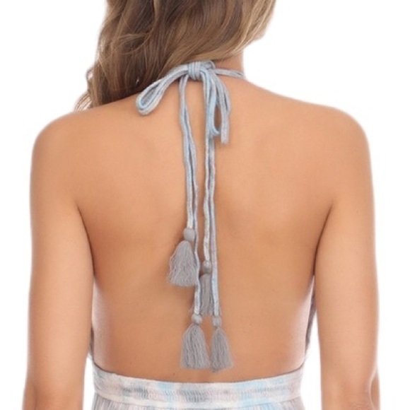 Raviya Tie Dyed Halter Swim Cover Dress XL - Picture 3 of 9